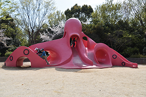 空城山公園たこのすべり台