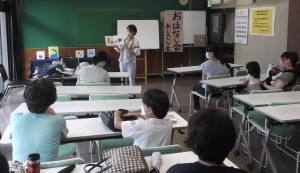朗読会の様子