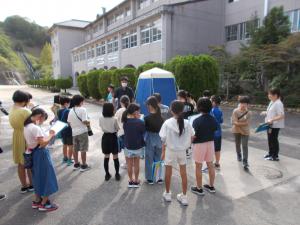 マンホールトイレ確認