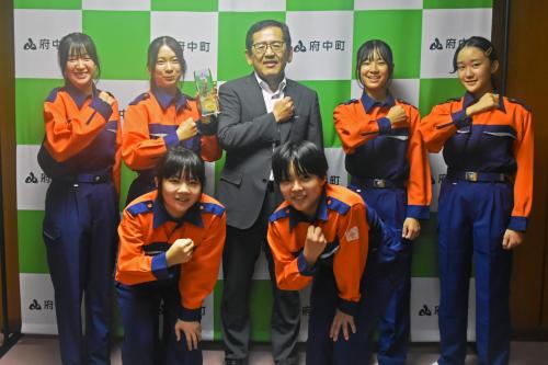 皆さんと記念撮影