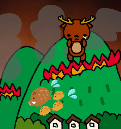 山火事