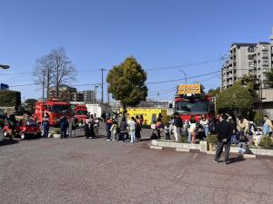 防火フェアの様子