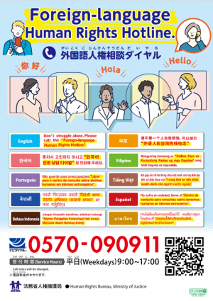 Foreign-language Human Rights Hotline