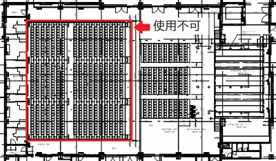 可動席レイアウト