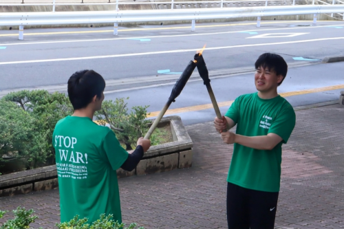 平和の火②