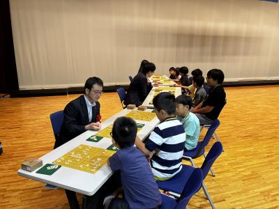 指導対局の様子