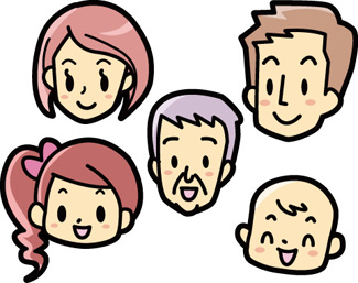 話し合いや普段の関係が大切　イラスト