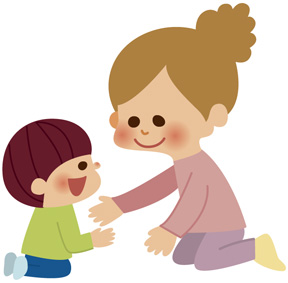 親子イラスト