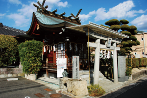 国庁屋敷跡（田所明神社）