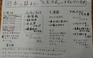 キッズ環境調査（府中中央小学校）の写真
