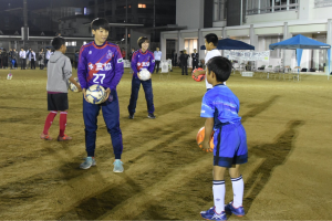 岡村選手、万力選手の画像