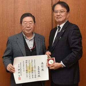 大島会長と佐藤町長