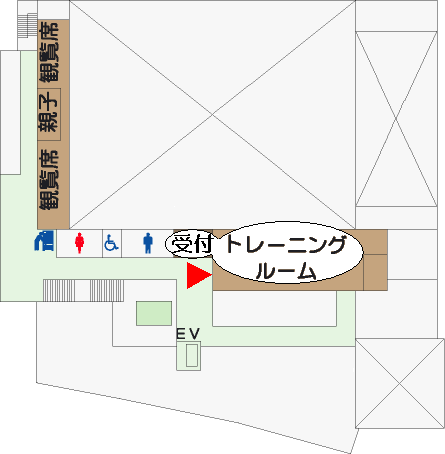 くすのきプラザ3階配置図