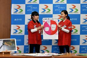 当日のプレゼン内容を披露する選手のみなさん