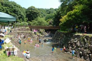 夏の水分峡の写真1