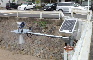 危機管理型水位計の設置イメージ写真