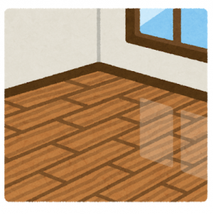 床の絵
