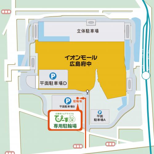 イオンモール地図