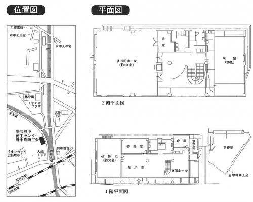 府中町商工センター位置図